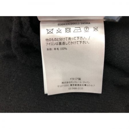  MONCLER モンクレール マフラー G20933C00025 595MA ブラック