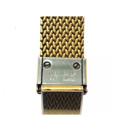  waltham 腕時計 クオーツ シェル文字盤 K12 金張り