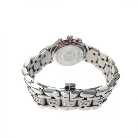  FENDI フェンディ レディース腕時計 クオーツ クロノグラフ バックル緩み有 061-4500L-938 ピンクシェル 