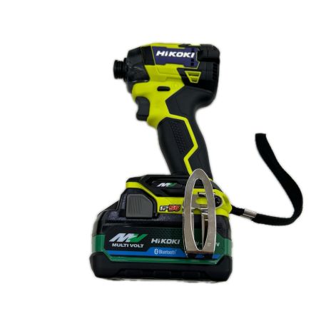 HiKOKI ハイコーキ インパクトドライバ コードレス式 36v 充電器・充電池2個・ケース付 WH36DD(2XHYSZ) イエロー