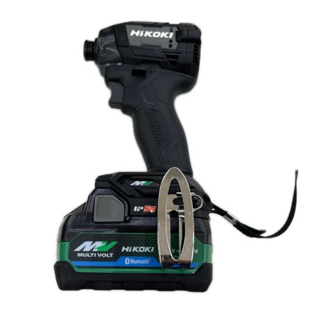 HiKOKI ハイコーキ インパクトドライバ コードレス式 36v 充電器・充電池2個・ケース付 WH36DD(2XHBSZ) ブラック