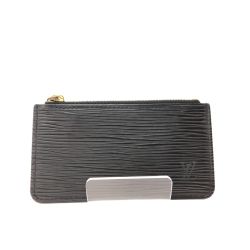 ▼▼ LOUIS VUITTON ルイヴィトン ユニセックス コインケース エピ ポシェットクレ キーリング欠損 M63802 ノワール Bランク