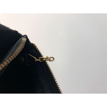  LOUIS VUITTON ルイヴィトン ユニセックス コインケース エピ ポシェットクレ キーリング欠損 M63802 ノワール