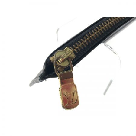  LOUIS VUITTON ルイヴィトン ユニセックス コインケース エピ ポシェットクレ キーリング欠損 M63802 ノワール