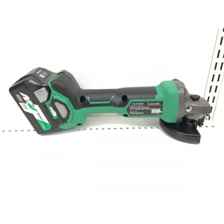  HiKOKI ハイコーキ ディスクグラインダー 充電器・充電池1個・ケース付 G3610DA XP グリーン