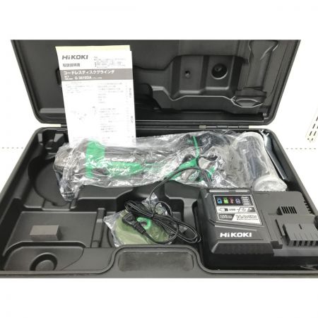  HiKOKI ハイコーキ ディスクグラインダー 充電器・充電池1個・ケース付 G3610DA XP グリーン