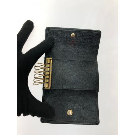  LOUIS VUITTON ルイヴィトン ユニセックス キーケース エピ ミュルティクレ6 6連  M63812 ブラック