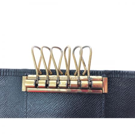  LOUIS VUITTON ルイヴィトン ユニセックス キーケース エピ ミュルティクレ6 6連  M63812 ブラック