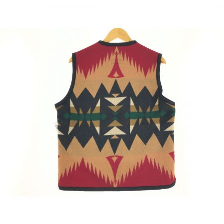  PENDLETON ペンドルトン メンズ衣料 ベスト ウール ジップ SIZE S ベージュ