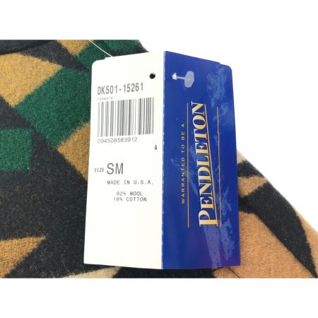 PENDLETON ペンドルトン メンズ衣料 ベスト ウール ジップ SIZE S ベージュ