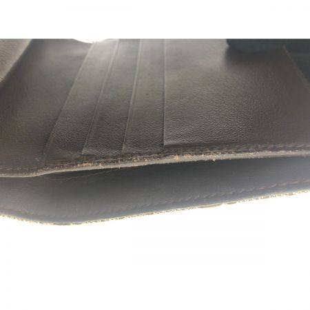  Christian Dior クリスチャンディオール レディース 三つ折り財布 トロッター サドルウォレット ラスタ D金具 ベージュ