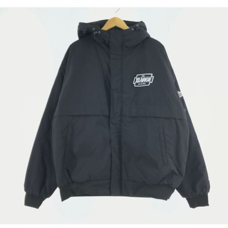  X-LARGE エクストララージ ナイロンパファージャケット SIZE XL 101233021006 ブラック