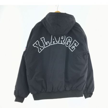  X-LARGE エクストララージ ナイロンパファージャケット SIZE XL 101233021006 ブラック
