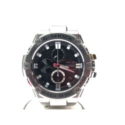 ▼▼ CASIO カシオ メンズ腕時計 クロノグラフ 電波ソーラー G-SHOCK Gショック Gスチール GST-B100 Bランク