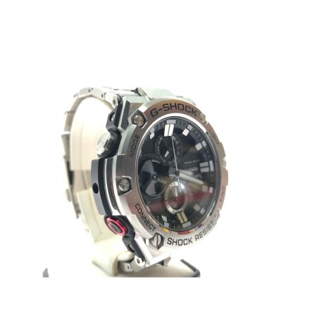  CASIO カシオ メンズ腕時計 クロノグラフ 電波ソーラー G-SHOCK Gショック Gスチール GST-B100