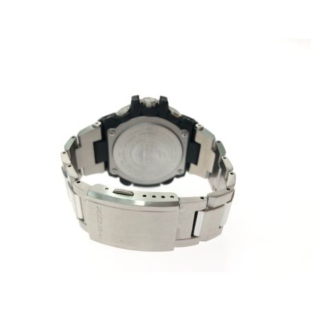  CASIO カシオ メンズ腕時計 クロノグラフ 電波ソーラー G-SHOCK Gショック Gスチール GST-B100