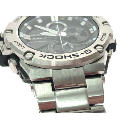  CASIO カシオ メンズ腕時計 クロノグラフ 電波ソーラー G-SHOCK Gショック Gスチール GST-B100