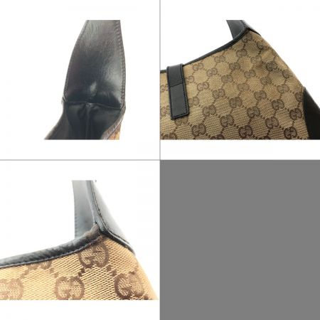  GUCCI グッチ GGキャンバス ジャッキーライン シェリー ワンショルダーバッグ 001-3306