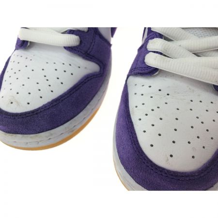  NIKE ナイキ メンズ スニーカー SB DUNK LOW PRO ISO SIZE 26cm DV5464-500 ホワイト×パープル