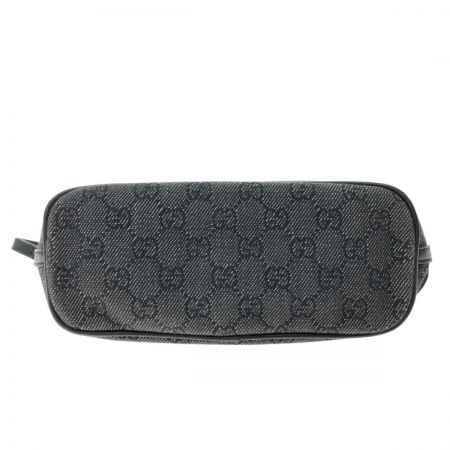  GUCCI グッチ レディース ハンドバッグ アクセサリーポーチ GGデニム 07198･2123 ブラック