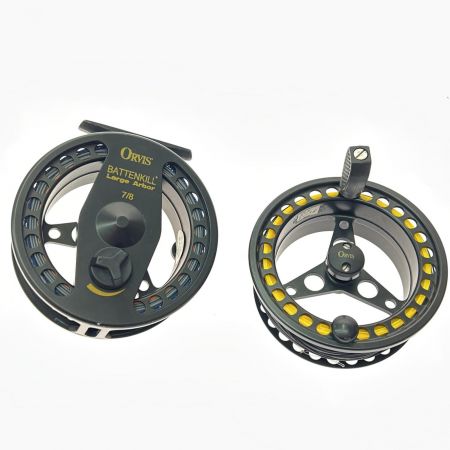 オービス バテンキル ラージアーバー Ⅳ #7/8 黒 美品 送料無料 美品 ORVIS BATTENKILL Large Arbor オービス