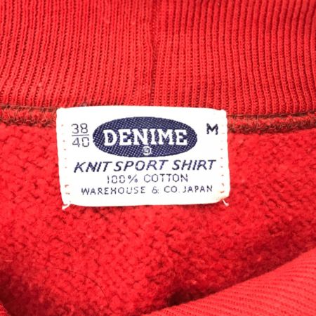  DENIME ドゥニーム パーカー warehouse SIZE M レッド