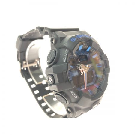  CASIO カシオ メンズ腕時計 クオーツ デジアナウォッチ G-SHOCK  GA-710 ブラック