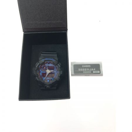  CASIO カシオ メンズ腕時計 クオーツ デジアナウォッチ G-SHOCK  GA-710 ブラック