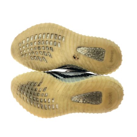  adidas アディダス メンズスンーカー イージーブースト350 V2 Zebra 28cm CP9654 ホワイト