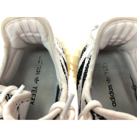  adidas アディダス メンズスンーカー イージーブースト350 V2 Zebra 28cm CP9654 ホワイト