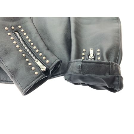  JAMES GROSE メンズ衣料 レザージャケット 羊革 SIZE36 ブラック