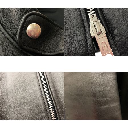  JAMES GROSE メンズ衣料 レザージャケット 羊革 SIZE36 ブラック