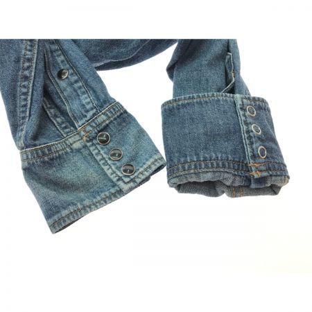  SAINT LAURENT(Yves Saint Laurent) デニムシャツ D50X 498101 Y880L 4369 ブルー