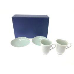 ▼▼ Meissen マイセン カップ&ソーサーセット 波の戯れ 2Pセット Bランク