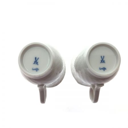  Meissen マイセン カップ&ソーサーセット 波の戯れ 2Pセット