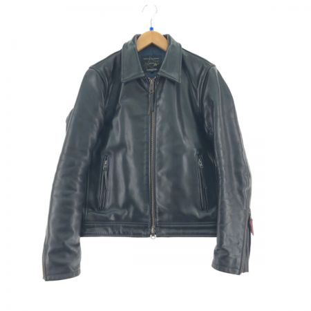  KADOYA カドヤ ライダースジャケット レザー シングル SIZE L  ブラック