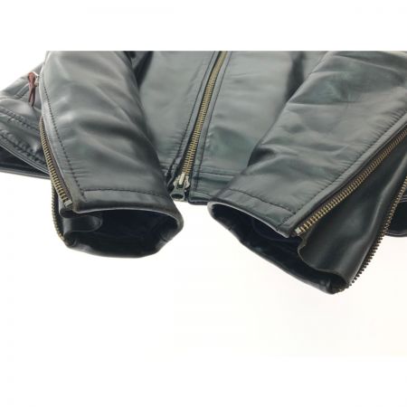  KADOYA カドヤ ライダースジャケット レザー シングル SIZE L  ブラック