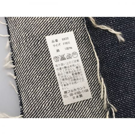  FULL COUNT フルカウント セルビッチデニムバナー ネイビー