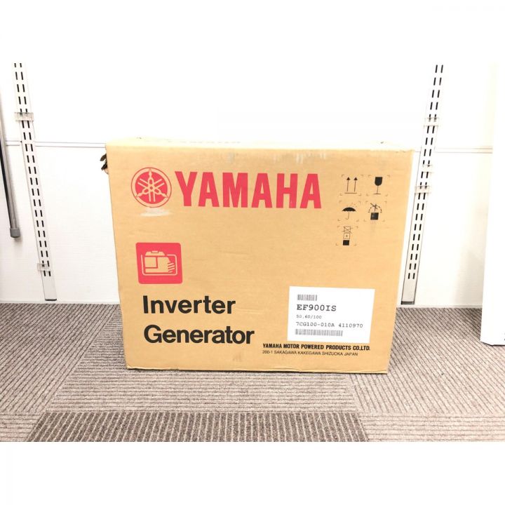 YAMAHA ヤマハ インバーター発電機 4サイクル 未使用品 EF900IS ブルー｜中古｜なんでもリサイクルビッグバン