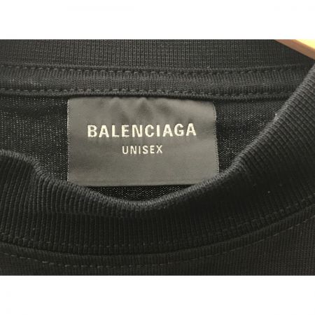  BALENCIAGA バレンシアガ ブリーチアウト 半袖tシャツ SIZE L 739028 ブラック