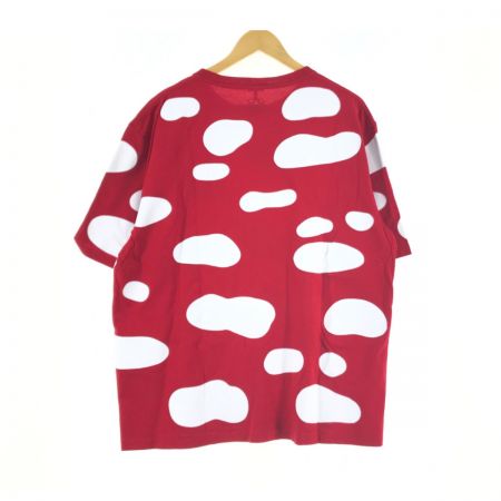  LOEWE ロエベ マッシュルームルーズフィットコットンTシャツ SIZE L レッド