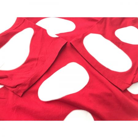  LOEWE ロエベ マッシュルームルーズフィットコットンTシャツ SIZE L レッド