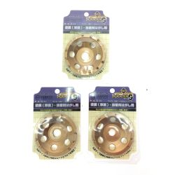 ▼▼ SANKYO トマックス９ ダイヤモンドホイール 塗膜（厚膜）・接着剤はがし用 CC-R4 3枚セット CC-R4 Sランク