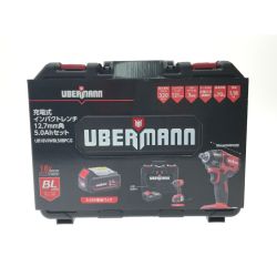 ▼▼ UBERMANN インパクトレンチ UB18VIWBL50BPCG ブラック×レッド Sランク