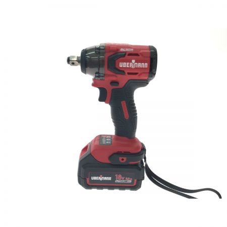  UBERMANN インパクトレンチ UB18VIWBL50BPCG ブラック×レッド