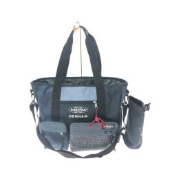 ▼▼ DENHAM×EASTPAK デンハム イーストパック コラボ ユニセックス 2WAYバッグ 22L EK0A5BDIZ84 ネイビー Aランク