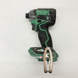 〇〇 HiKOKI ハイコーキ コードレスインパクトドライバ 本体のみ WH36DC グリーン Cランク