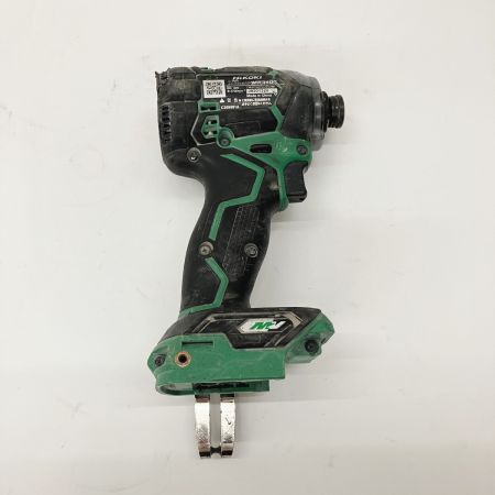  HiKOKI ハイコーキ コードレスインパクトドライバ 本体のみ WH36DC グリーン