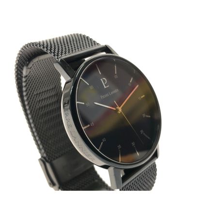  PierreLannier ピエール・ラニエ メンズ腕時計 クオーツ シティライン メッシュベルト  203F4 ネイビー