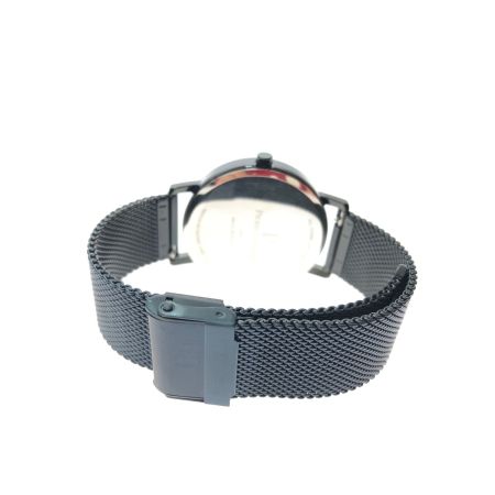  PierreLannier ピエール・ラニエ メンズ腕時計 クオーツ シティライン メッシュベルト  203F4 ネイビー